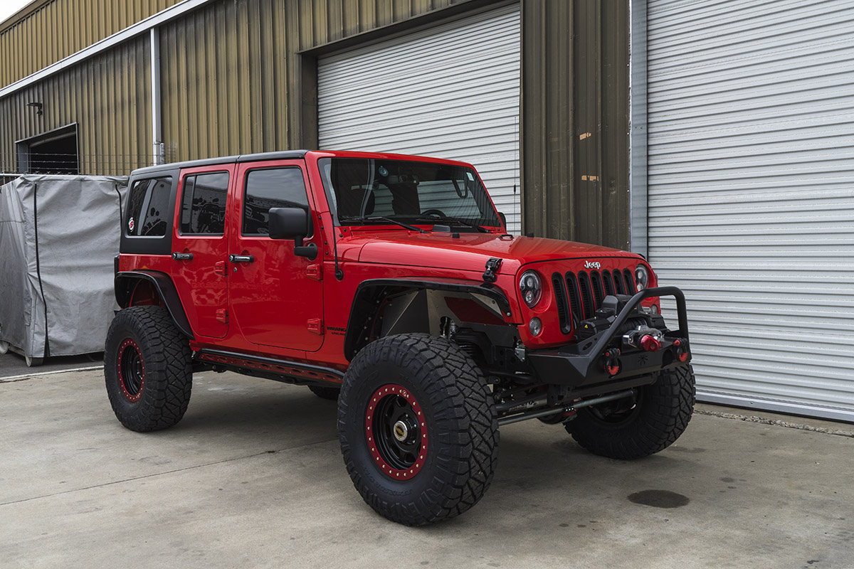 2015 Jeep JK | Currie RockJock 60 Axles with Synergy Stage 3 Suspension |  POLY PERFORMANCE GARAGE